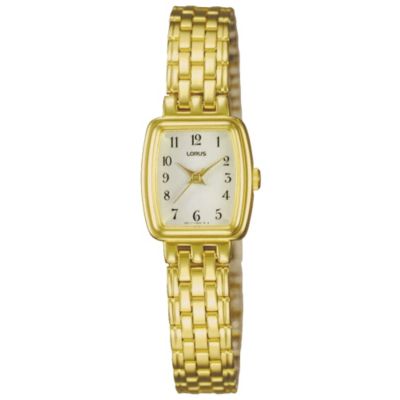 Lorus Ladies' Gold-Plated Bracelet Watch - Product number 9467629