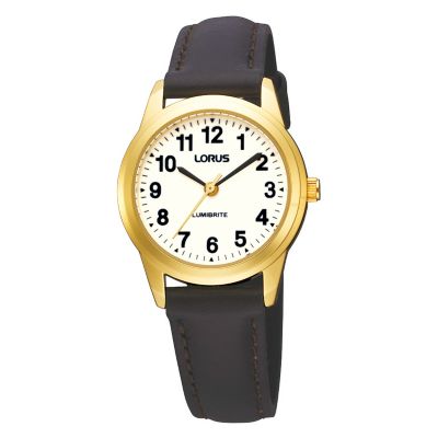 Lorus Lumibrite black strap watch - Product number 9469419