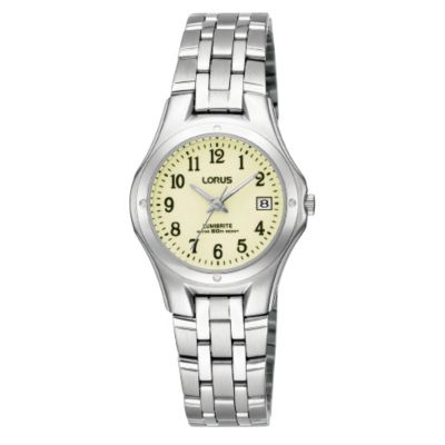 Lorus Lumibrite Ladies' Stainless Steel Bracelet Watch - Product number 9469842