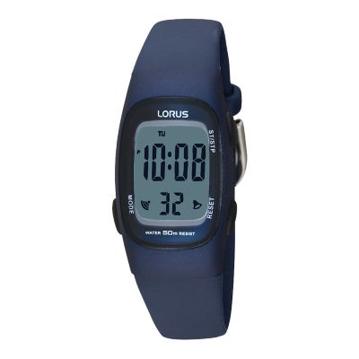 Lorus Children's Navy Blue Strap Digital Watch - Product number 9471340