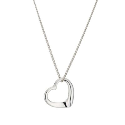 Silver Open Heart PendantSilver Open Heart Pendant