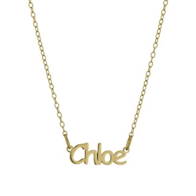 Gold-plated silver Chloe Necklace - Product number 9501835