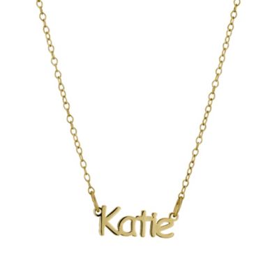 Gold-plated silver Katie Necklace - Product number 9501843