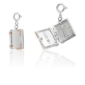 Clogau Silver & Rose Gold Storybook Charm