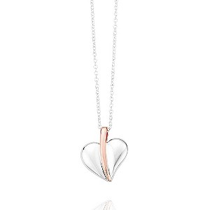 Clogau Silver & Rose Gold Love Vine PendantClogau Silver & Rose Gold Love Vine Pendant