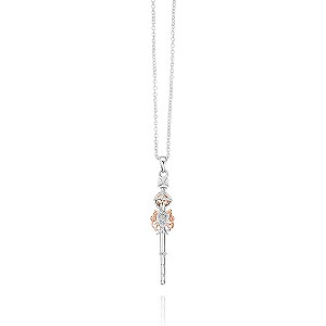 Clogau Silver & Rose Gold Jubilee Pendant