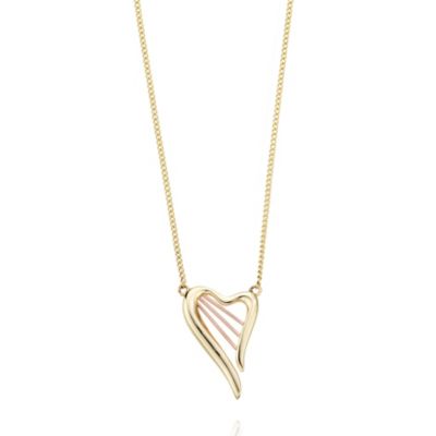 Clogau 9ct Yellow and Rose Gold Heartstrings