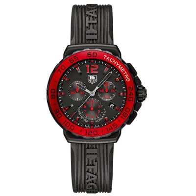 Tag Heuer Formula 1 titanium black chronograph strap watch - Product number 9519068