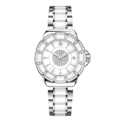 TAG Heuer F1 diamond & white ceramic bracelet watch - Product number 9519076