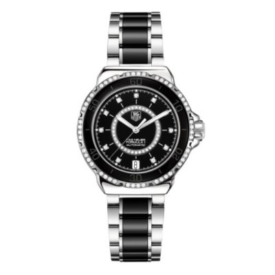 TAG Heuer F1 ladies' black ceramic automatic watch - Product number 9519092