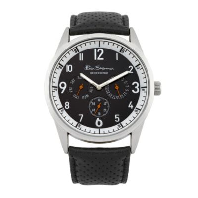 Ben Sherman Men's Chronograph Black Strap Watch - Product number 9524789