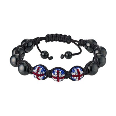 Eternal Crystal Union Jack Crystal & Hematite Bracelet - Product number 9528008