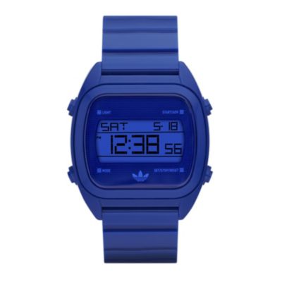 Adidas Sydney Men's Blue PU Digital Watch - Product number 9528113