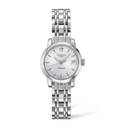 Longines ladies' polished stainless steel bracelet watch - Product number 9528474