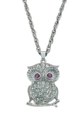 H Samuel Owl Pendant