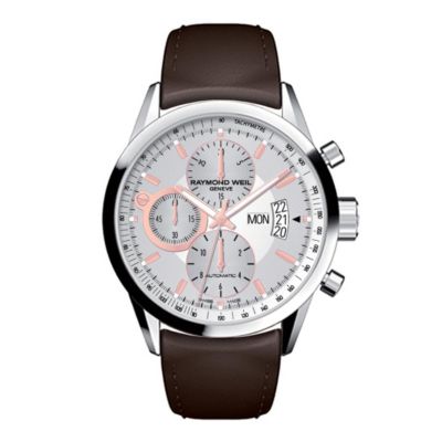 Raymond Weil men's automatic chronograph strap watch - Product number 9530649