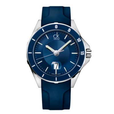 Calvin Klein blue strap watch - Product number 9532161