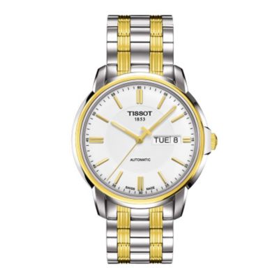 Tissot Stainless Steel & Gold Plated Bracelet Watch - Product number 9534962