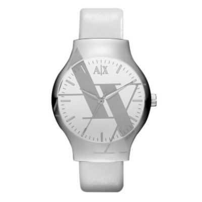 Armani Exchange Ladies' Silver Dial Strap Watch - Product number 9537155