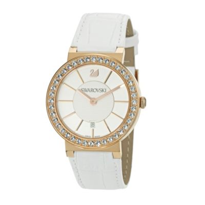 Swarovski Citra Sphere gold trim white watch - Product number 9538119