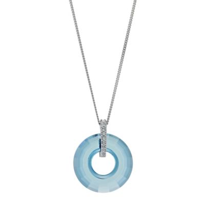 Swarovski Aqua loop pendant - Product number 9538399