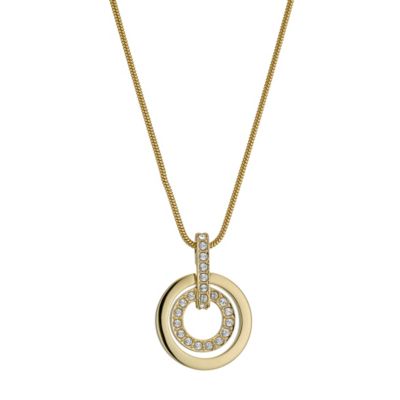 Swarovski Circle gold plated pendant - Product number 9538801