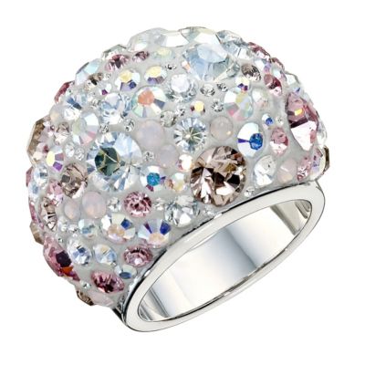 Swarovski Chic multi pink crystal ring size L - Product number 9539182