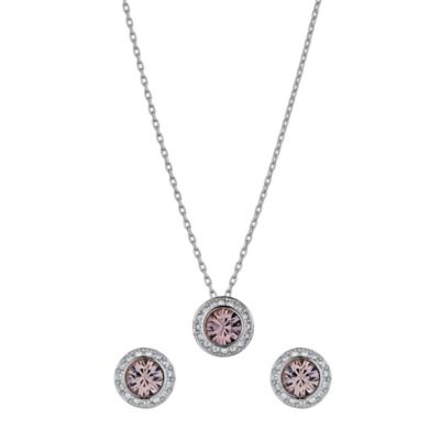 Swarovski Angelic vintage rose pendant and earrings set - Product number 9539190