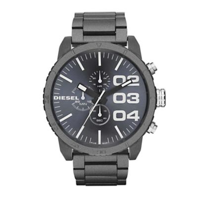 Diesel Men's Large Black Stainless Steel Bracelet Watch - Product number 9540245
