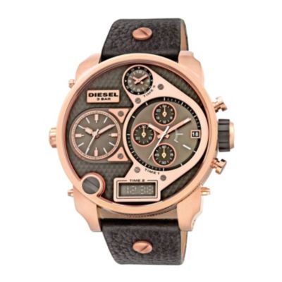 Diesel Men's Black Strap Watch