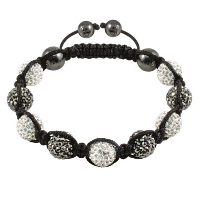 Tresor Paris St Germain grey & white crystal bracelet - Product number 9544607