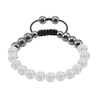 Tresor Paris Migennes white crystal beaded bracelet - Product number 9544615