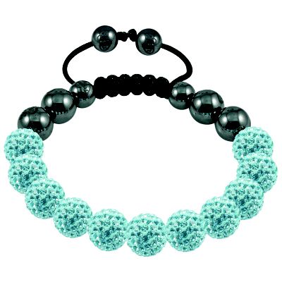 Tresor Paris Arles light blue crystal beaded bracelet - Product number 9544666