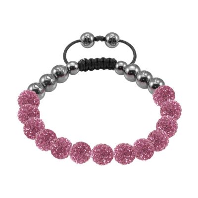 Tresor Paris Mercy pink crystal beaded bracelet - Product number 9544682
