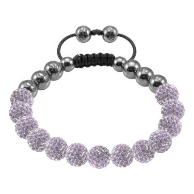 Tresor Paris Arlanc lilac crystal beaded bracelet - Product number 9544704