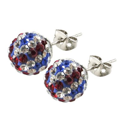 Tresor Union Jack crystal stud Earrings - Product number 9545689