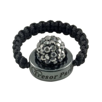 Tresor Paris Tinchebray grey crystal ring size small - Product number 9546472