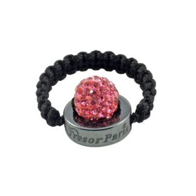 Tresor Paris Le Tremblay pink crystal ring size small - Product number 9546529