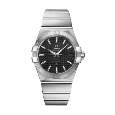 Omega Constellation men's 38mm black dial bracelet watch - Product number 9552030