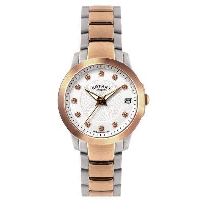 Rotary Ladies' Two Colour Bracelet Watch