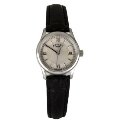 Rotary Ladies' Pink Mother Of Pearl Golden Watch - Product number 9553444
