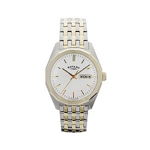 Rotary Men's Two Tone Bracelet Watch