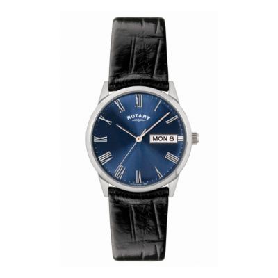 Rotary Men's Black Strap Watch - Product number 9553665