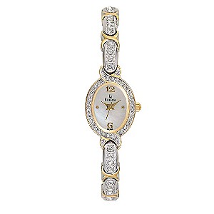 Bulova Ladies' Two Colour Vintage Crystal Set Bracelet Watch
