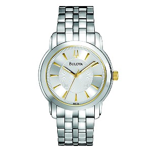 Bulova Exclusive Men's Stainless Steel Bracelet Watch