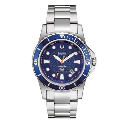 Bulova Marine Star Men's Blue Dial Bracelet Watch