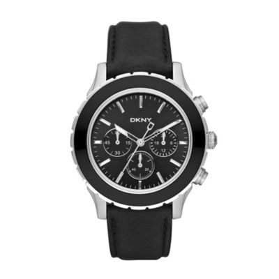 DKNY Men's Grey Dial Chronograph Strap Watch