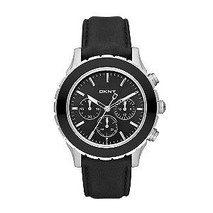 DKNY Men's Grey Dial Chronograph Strap Watch