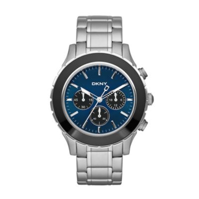 DKNY Men's Chronograph Blue Dial Bracelet Watch - Product number 9563784