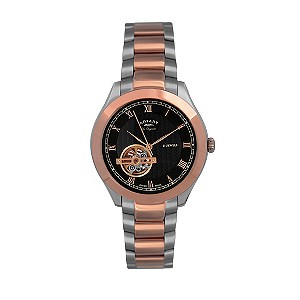 Rotary Jura Two Colour Black Bracelet Watch